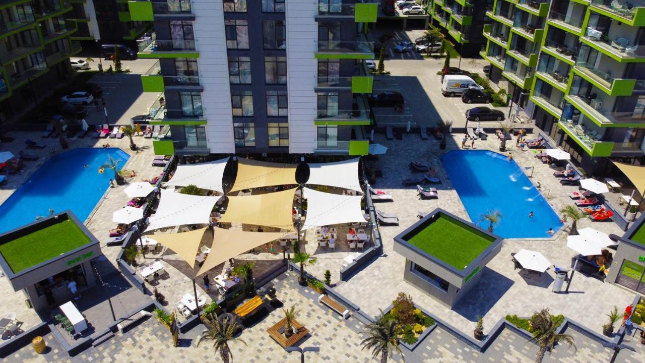 Cristalex Studio Aparthotel Pool & Spa Mamaia Nord Navodari Bagian luar foto