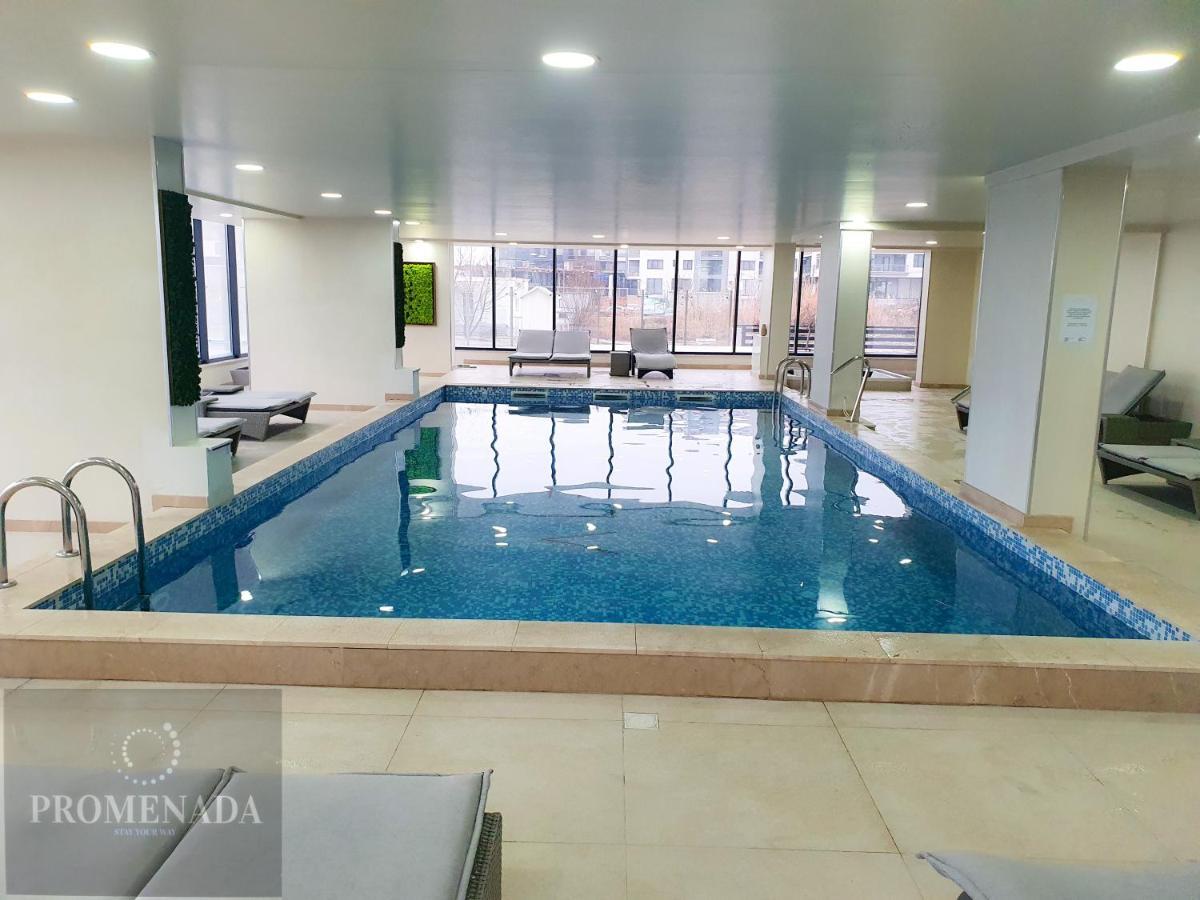 Cristalex Studio Aparthotel Pool & Spa Mamaia Nord Navodari Bagian luar foto